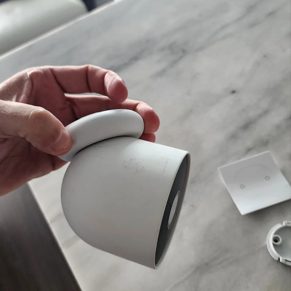 Google Nest Camera Magnetic Mount For Wall or Ceiling, etc.This is an UPGRADE